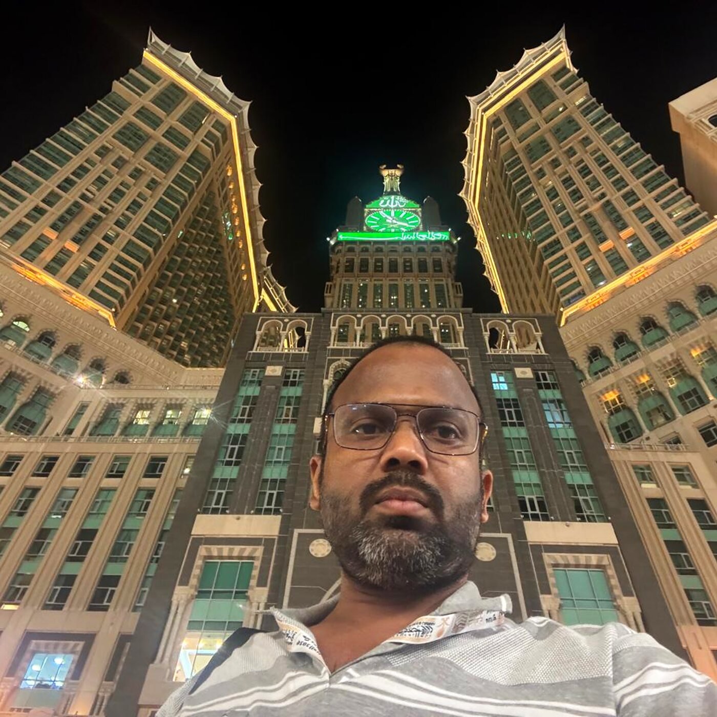 Pilgrim at Masjid al-Haram
